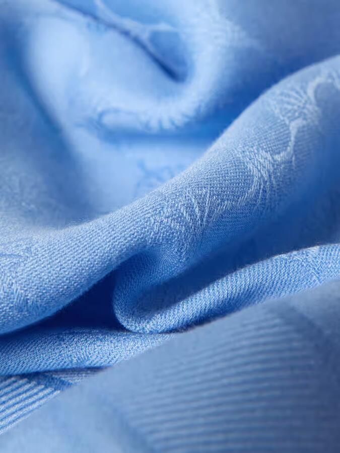 Joop! Sjaal met all-over logostitching model 'Agota'