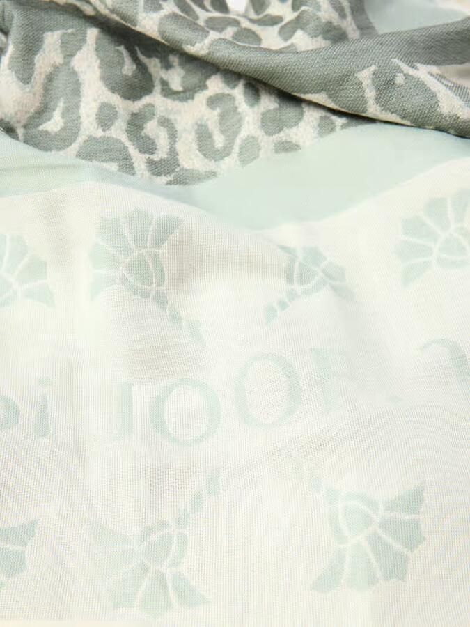 Joop! Sjaal met labeldetails en franjes model 'Ailis' - Foto 2