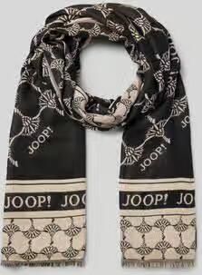 Joop! Sjaal met labelprint