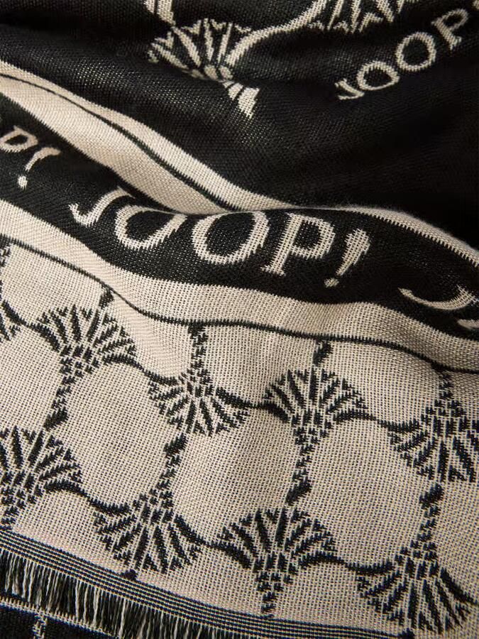 Joop! Sjaal met labelprint - Foto 2