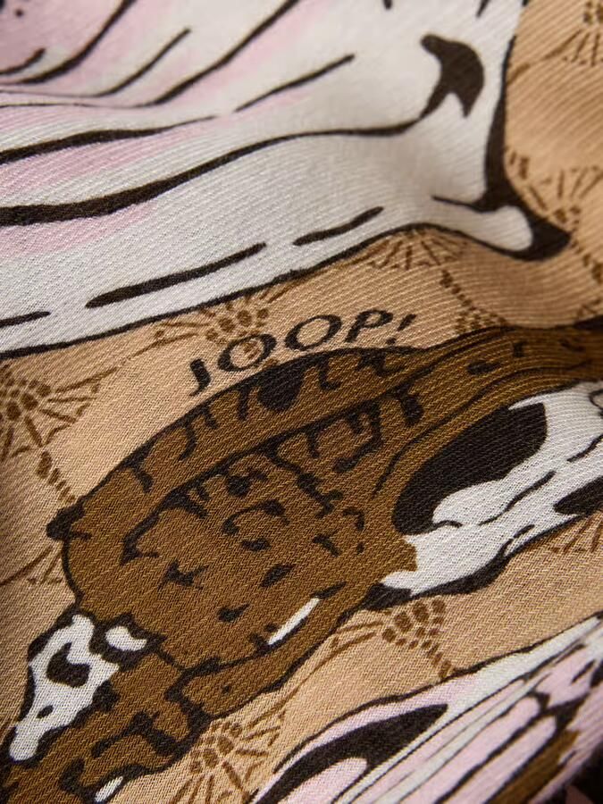 Joop! Sjaal met logoprint model 'Adalia'
