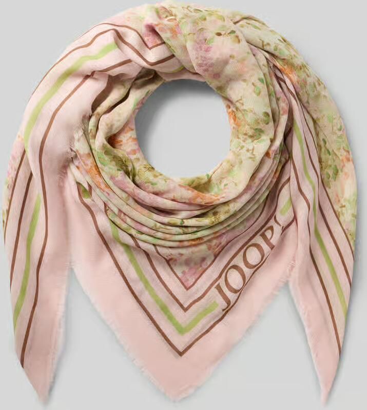 Joop! Sjaal met logoprint model 'Adalia' - Foto 2