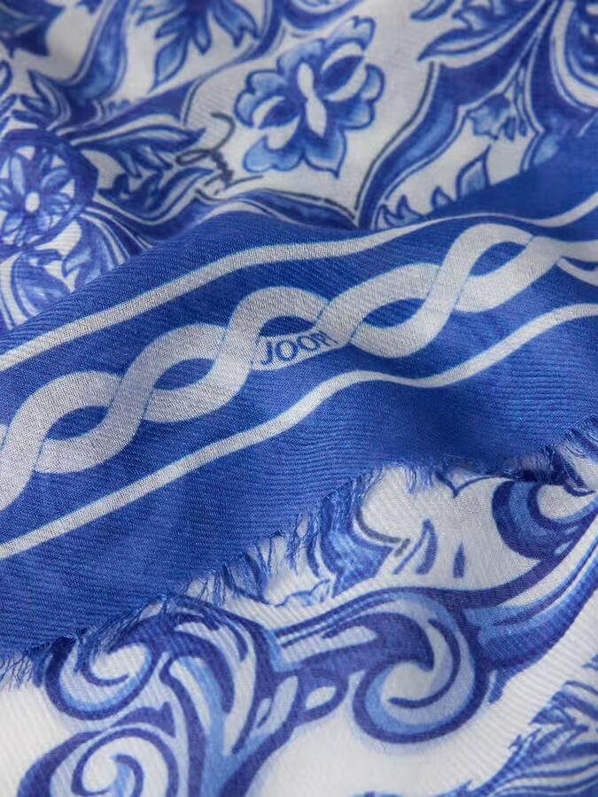 Joop! Sjaal met logoprint model 'Adalia'