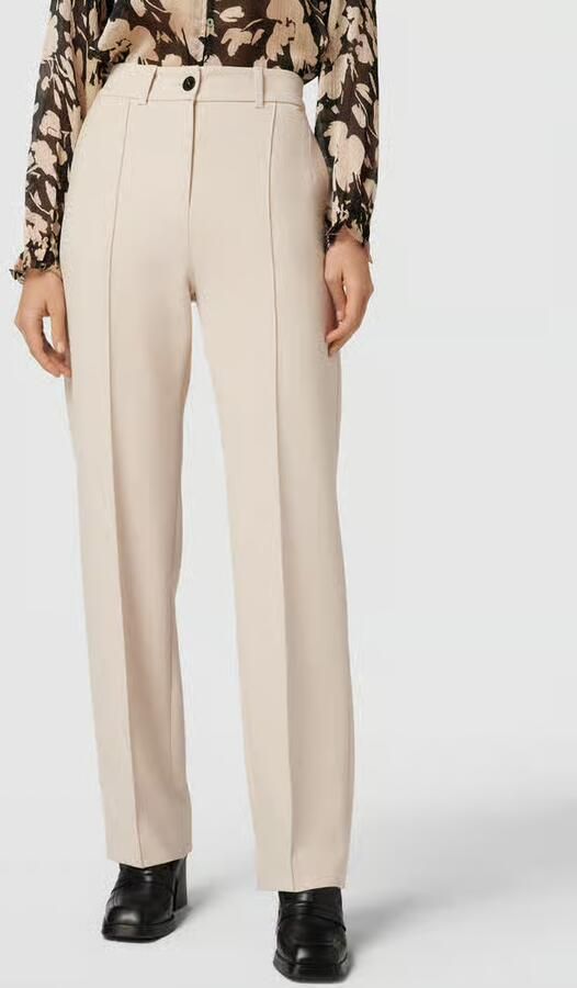 Joop! Stoffen broek met vaste persplooien - Foto 2