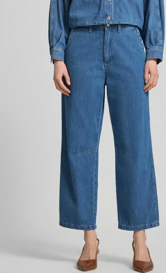 Joop! straight fit jeans in verkorte pasvorm model 'Estelle' - Foto 3