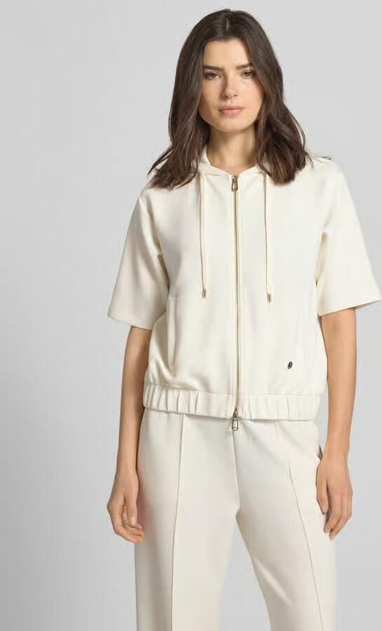 Joop! sweatjack met halflange mouwen model 'Therese' - Foto 4
