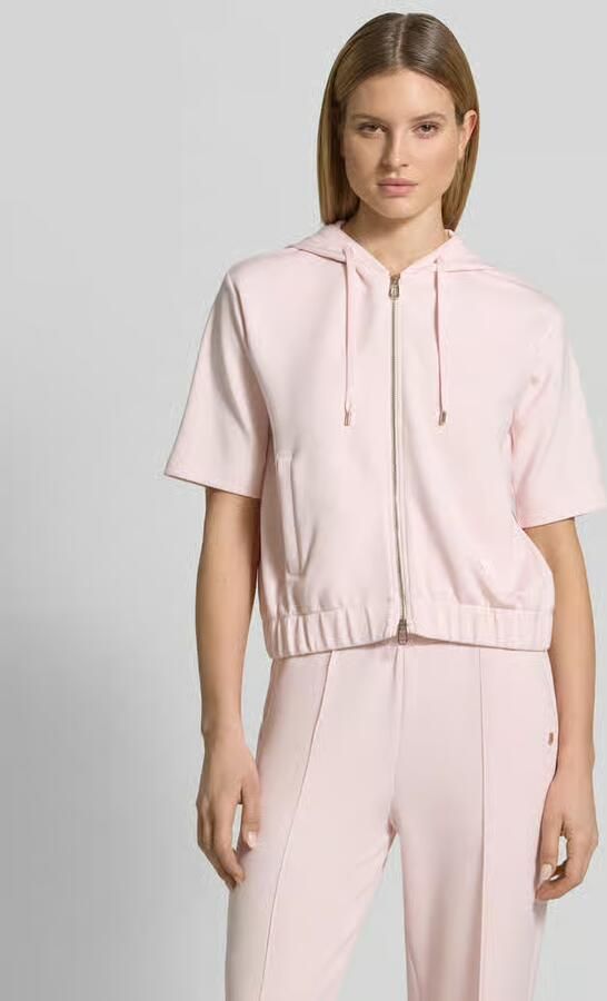 Joop! sweatjack met halflange mouwen model 'Therese' - Foto 4