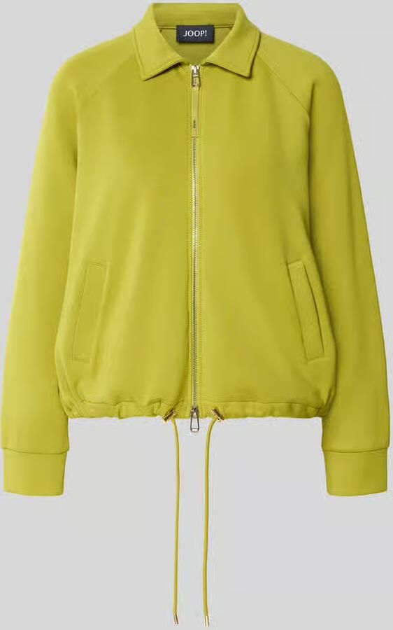 Joop! Sweatjack met tweewegritssluiting model 'Taimi'