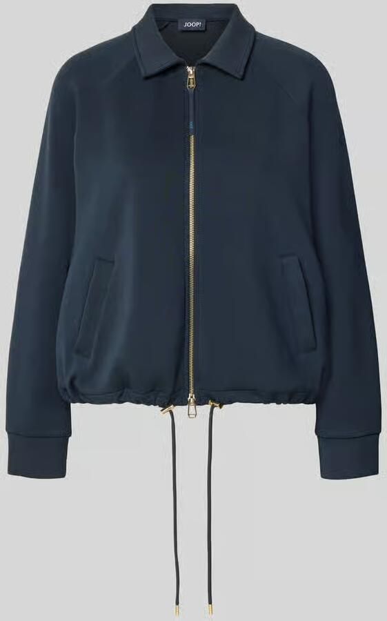 Joop! Sweatjack met tweewegritssluiting model 'Taimi'