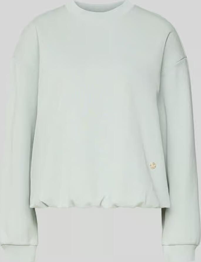 Joop! Sweatshirt met knoopsluiting model 'Tessina'