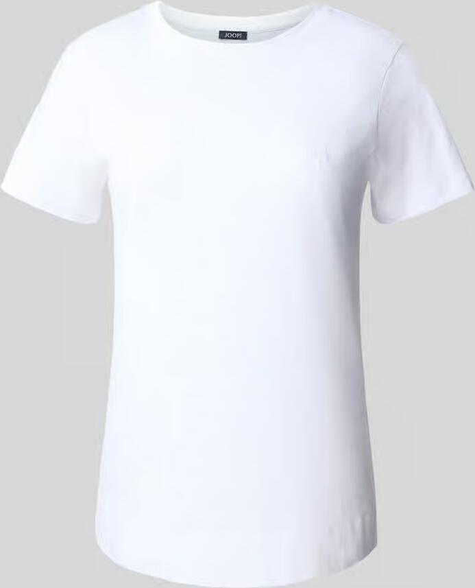 Joop! t-shirt met ronde hals en motiefstitching - Foto 3