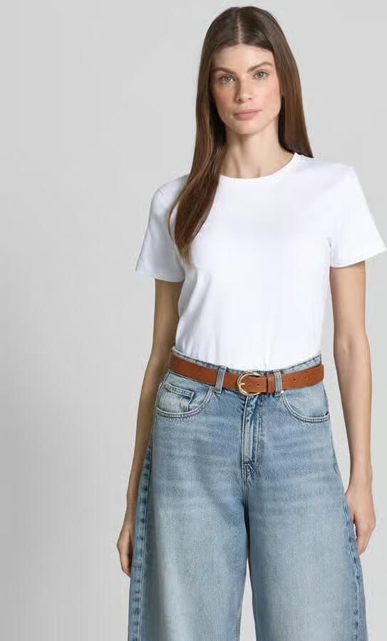 Joop! t-shirt met ronde hals en motiefstitching - Foto 6