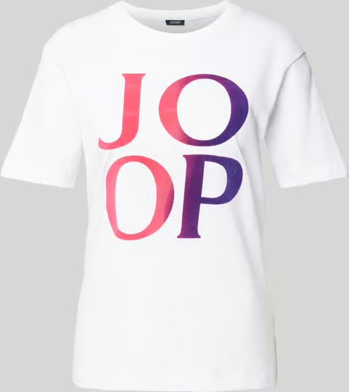 Joop! T-shirt met logoprint