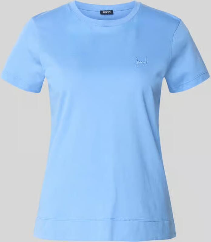 Joop! t-shirt met ronde hals en motiefstitching - Foto 2
