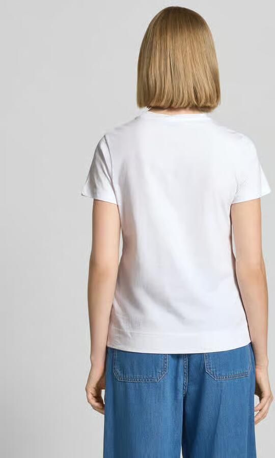 Joop! t-shirt met ronde hals en motiefstitching - Foto 7