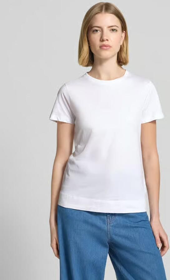 Joop! t-shirt met ronde hals en motiefstitching - Foto 5