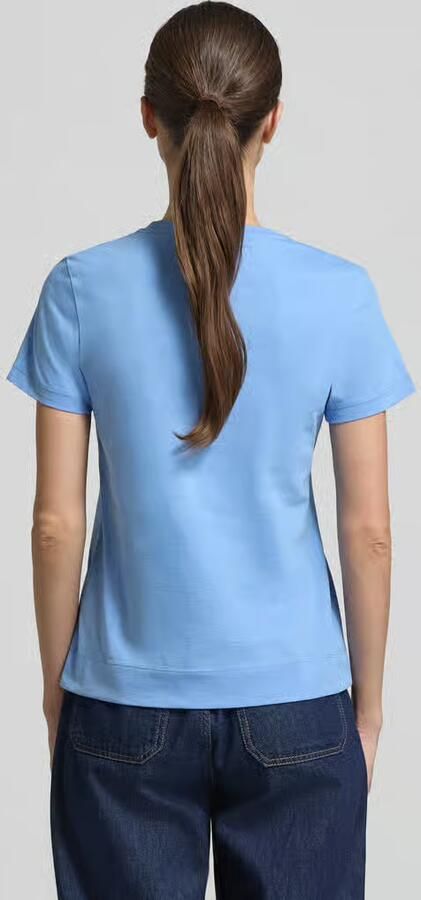 Joop! t-shirt met ronde hals en motiefstitching