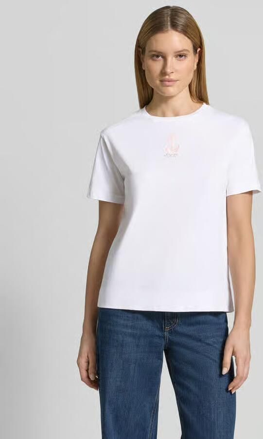 Joop! T-shirt met ronde hals en stitching model 'Tino' - Foto 2