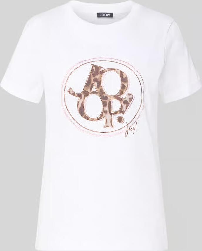 Joop! T-shirt met strass-steentjes - Foto 2