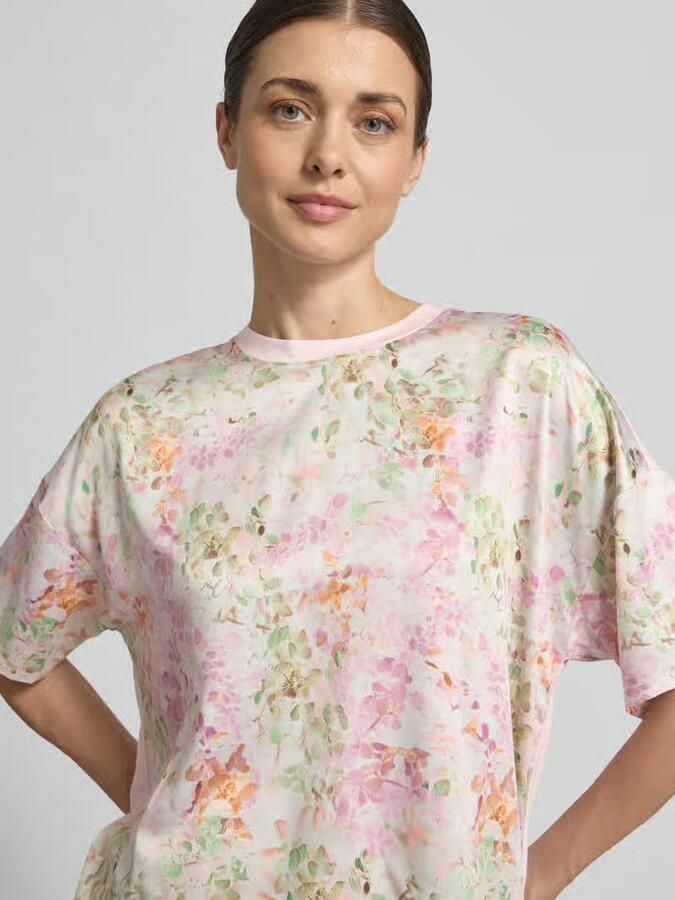 Joop! T-shirt van Mix van viscose en elastaan Model 'Tracy'
