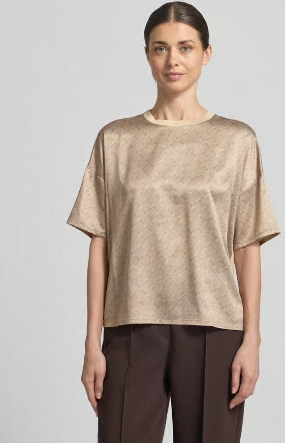 Joop! T-shirt van Mix van viscose en elastaan Model 'Tracy' - Foto 2
