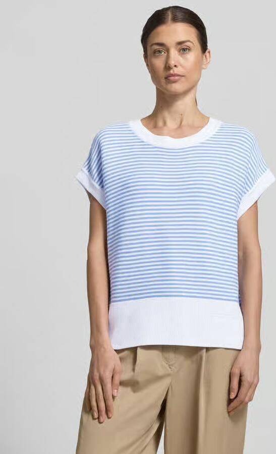 Joop! T-shirt van puur katoen in tricotlook model 'Kipe' - Foto 4