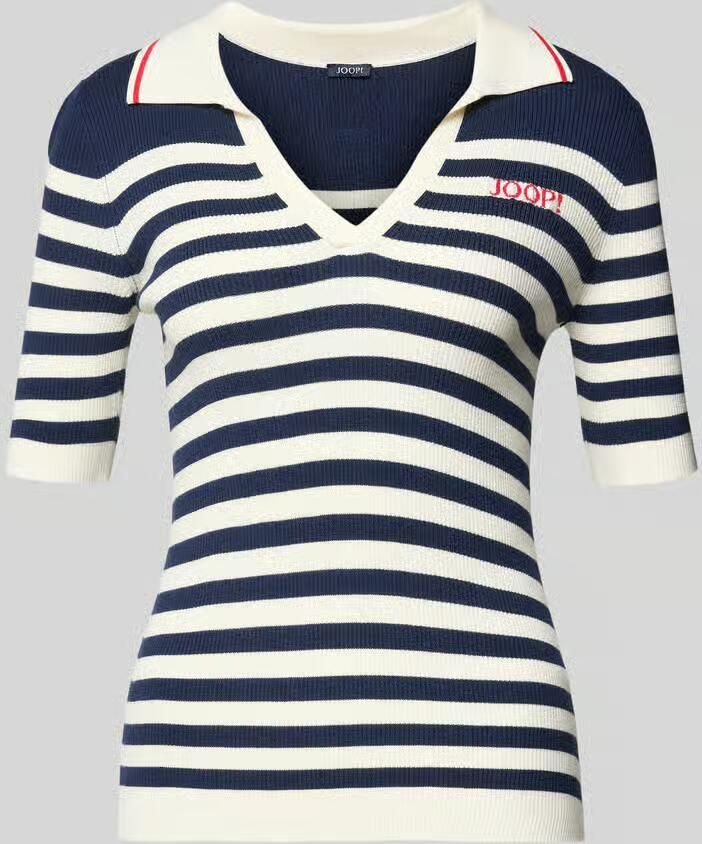 Joop! T-shirt van viscosemix in tricotlook Model 'Kolo' - Foto 2