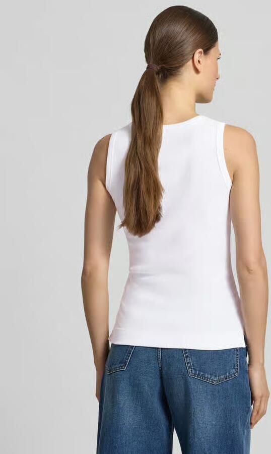 Joop! Tanktop met labelopschrift