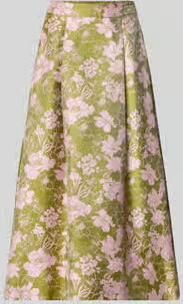 Joop! Uitlopende maxi-rok met all-over motief model 'Sagira2'