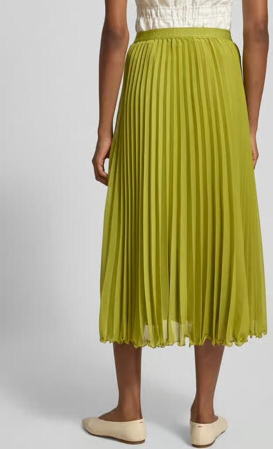 Joop! Uitlopende midi-rok in plissélook model 'Sabia' - Foto 2