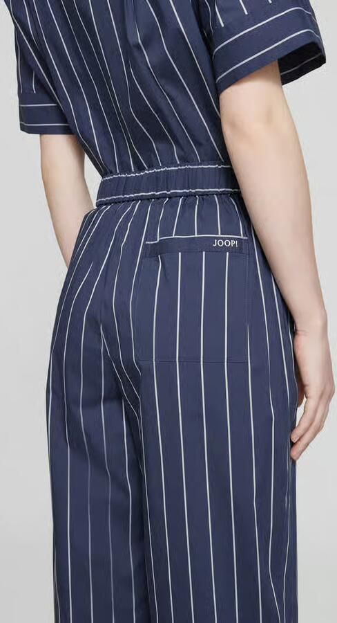 Joop! Wide leg stoffen broek met tunnelkoord model 'pYA'