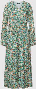 Joop! Maxi-jurk van viscose met V-hals