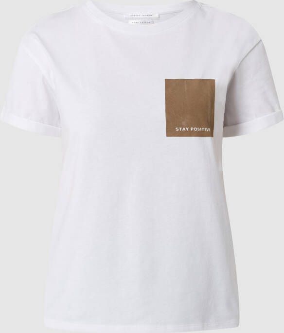 Joseph Janard T-shirt met flockprint