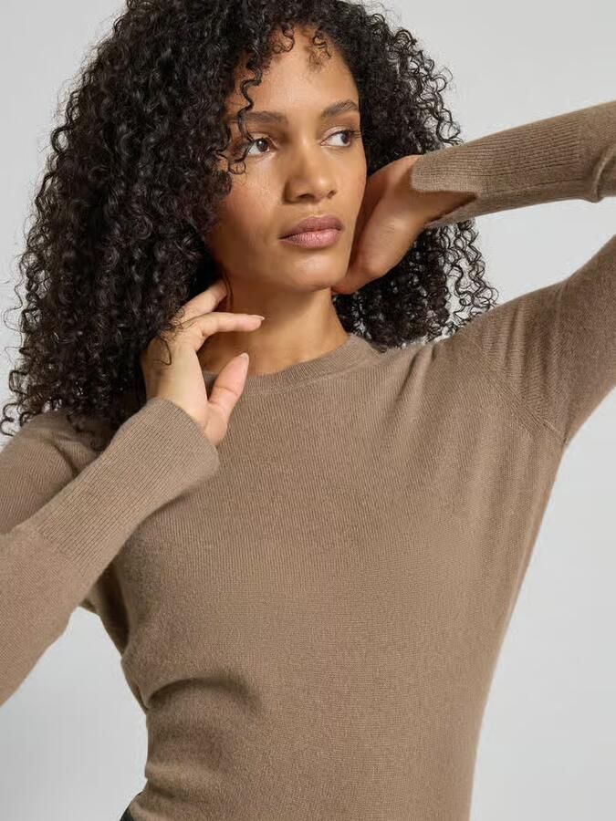 Joseph Kasjmier pullover in gebreide look