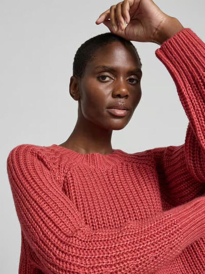 Joseph Pullover van Wolmix in tricotlook