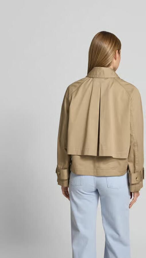 Joseph relaxed fit jack met platte kraag - Foto 3