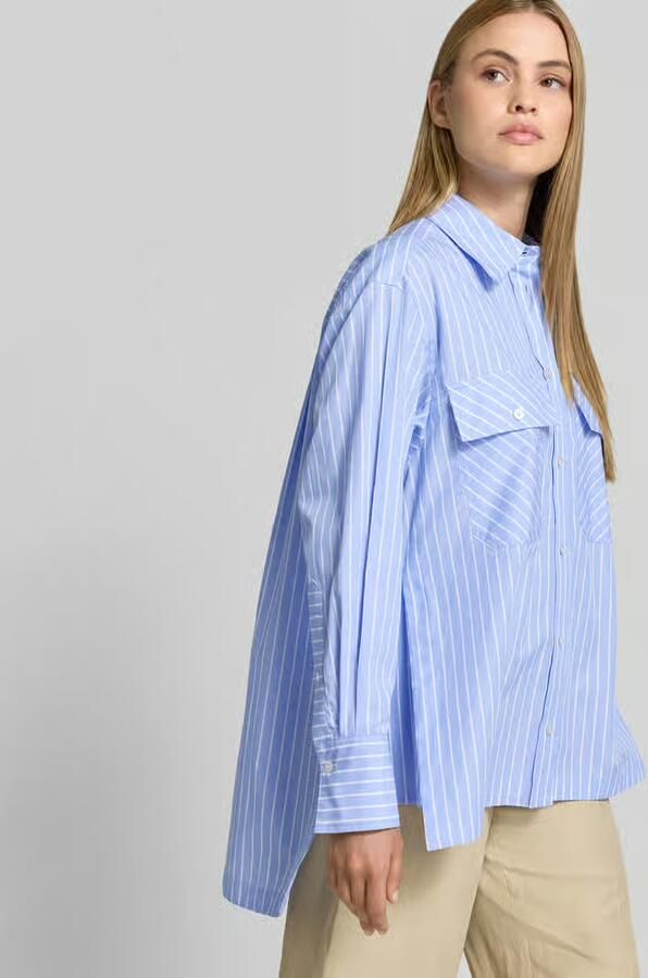 Joseph relaxed fit overhemdblouse van katoen