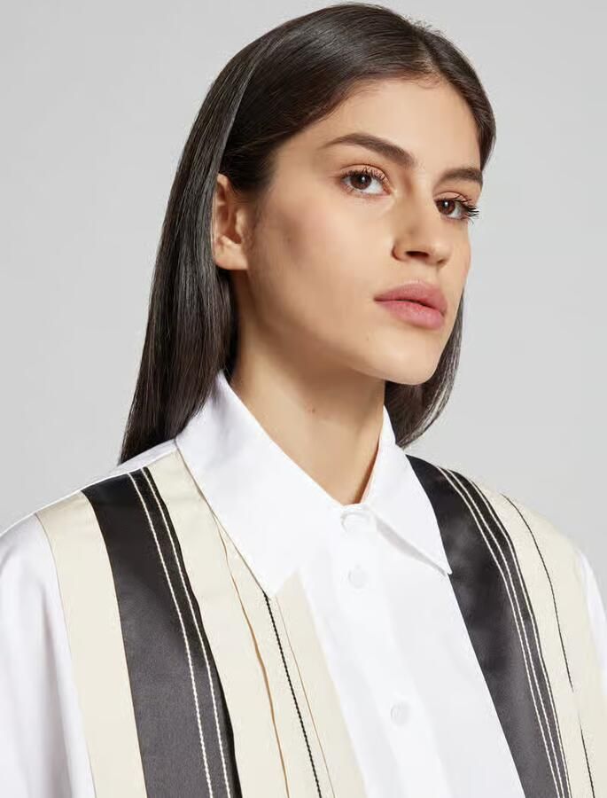 Joseph relaxed fit overhemdblouse van katoen