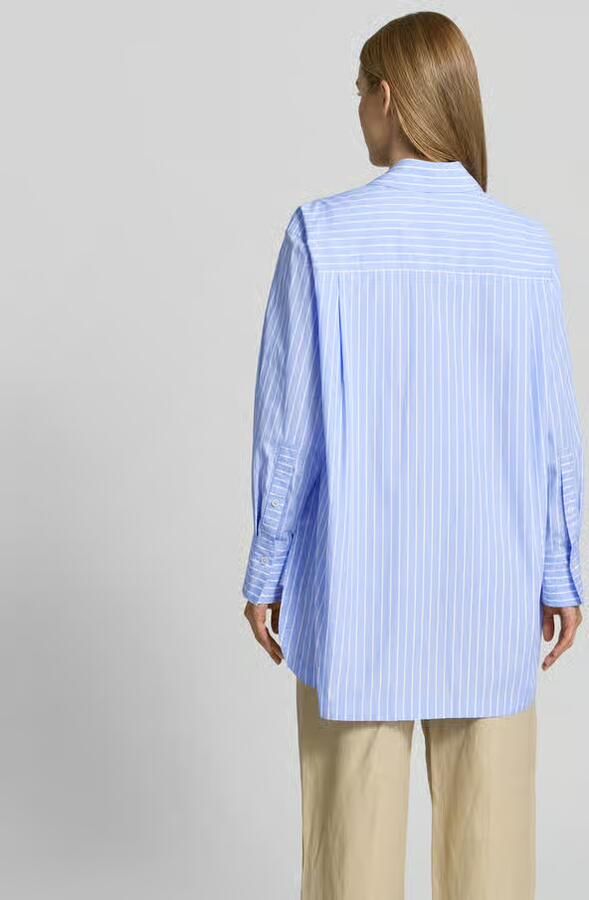 Joseph relaxed fit overhemdblouse van katoen - Foto 2