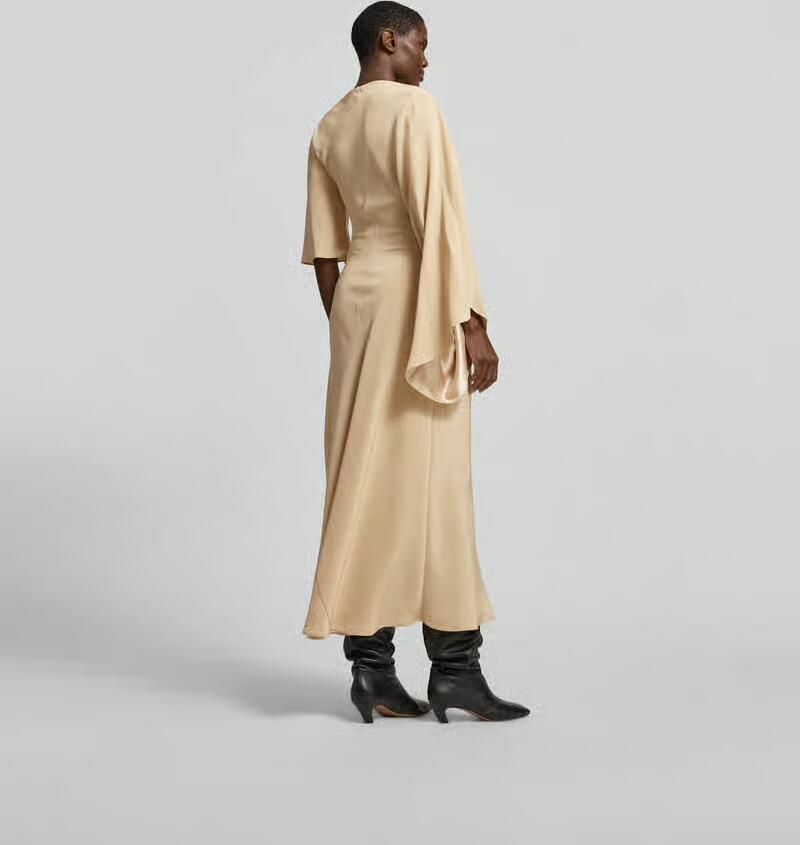 Joseph Slim Fit maxi-jurk met siergarnering model - Foto 2