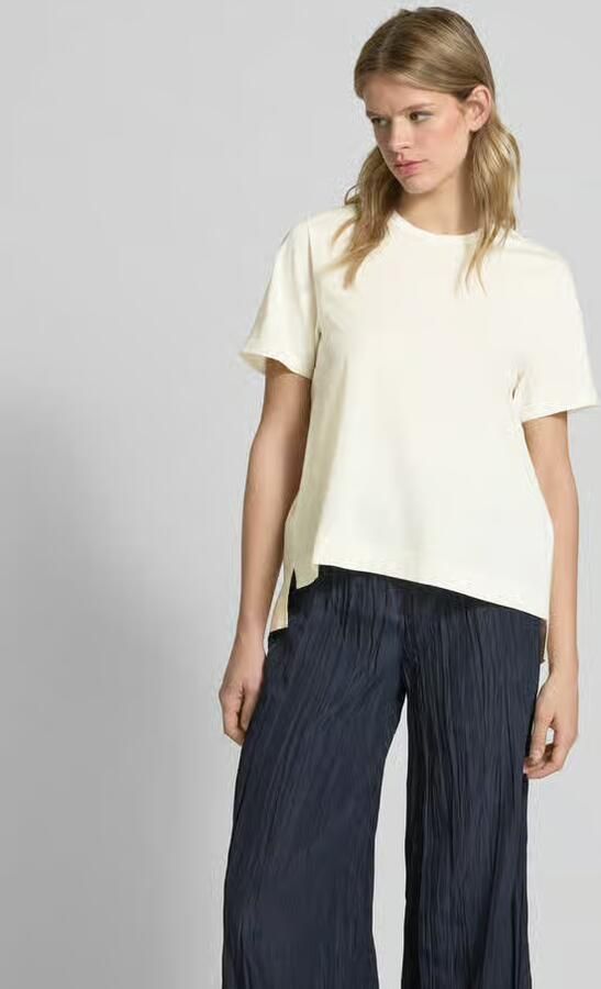 Joseph T-shirt met geribde ronde hals - Foto 2