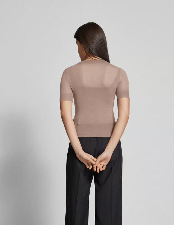 Joseph T-shirt met ronde hals - Foto 2