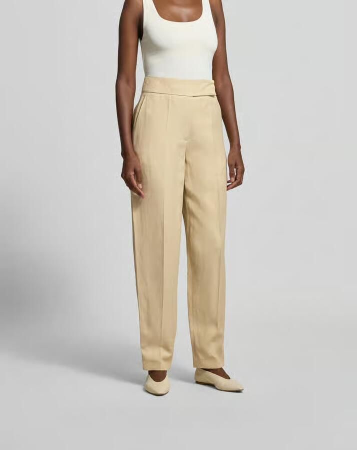 Joseph wide fit stoffen broek van viscosemix - Foto 3