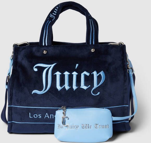 Juicy Couture Bowlingtas met labelstitching model 'IRIS'