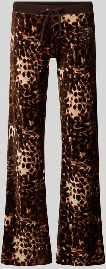 Juicy Couture Joggingbroek met dieren print