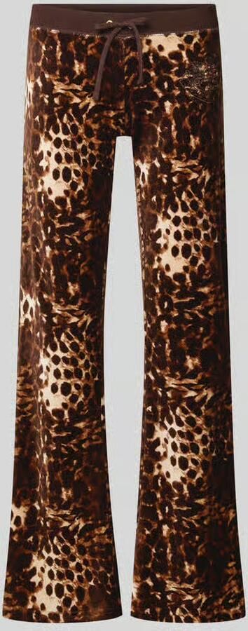 Juicy Couture Joggingbroek met dieren print