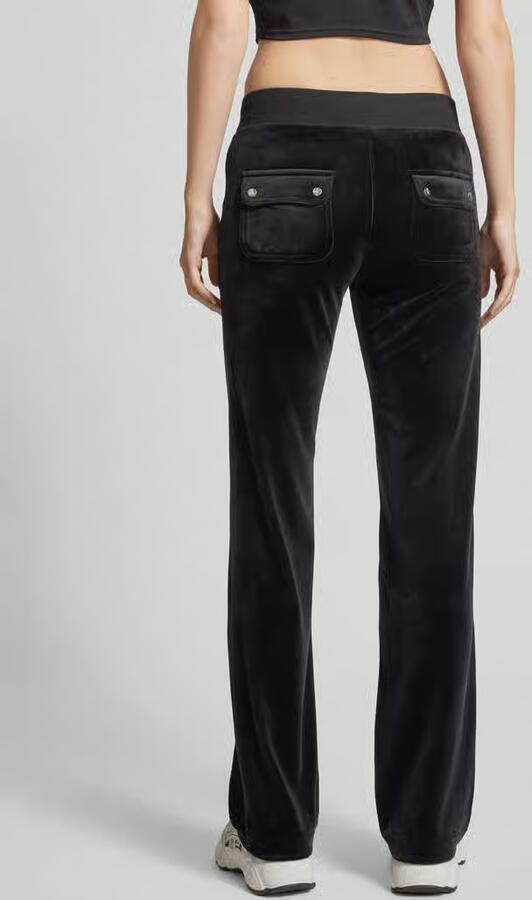 Juicy Couture Trainingsbroek Del Ray Straight Leg Track Pant With Pocket