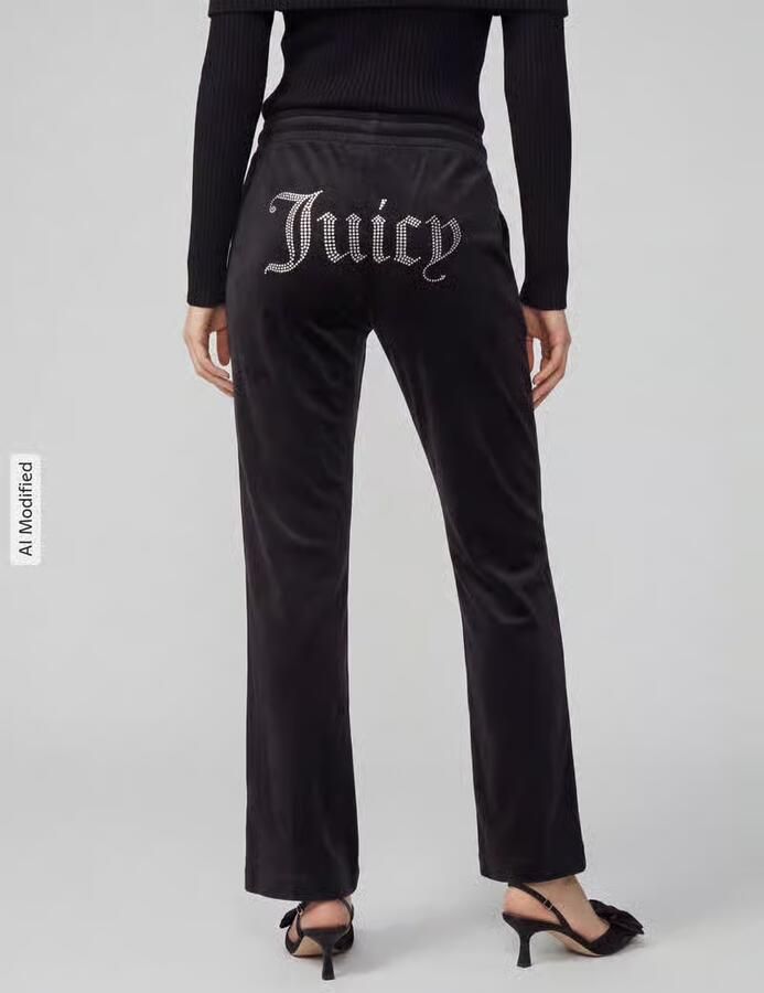 Juicy Couture Tina Track Pants Women Trainingsbroeken zwart Maat XS Kleding - Foto 5