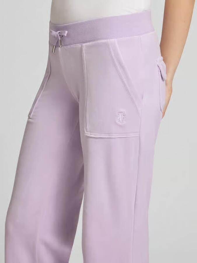 Juicy Couture Low rise sweatpants met steekzakken model 'LAYLA'