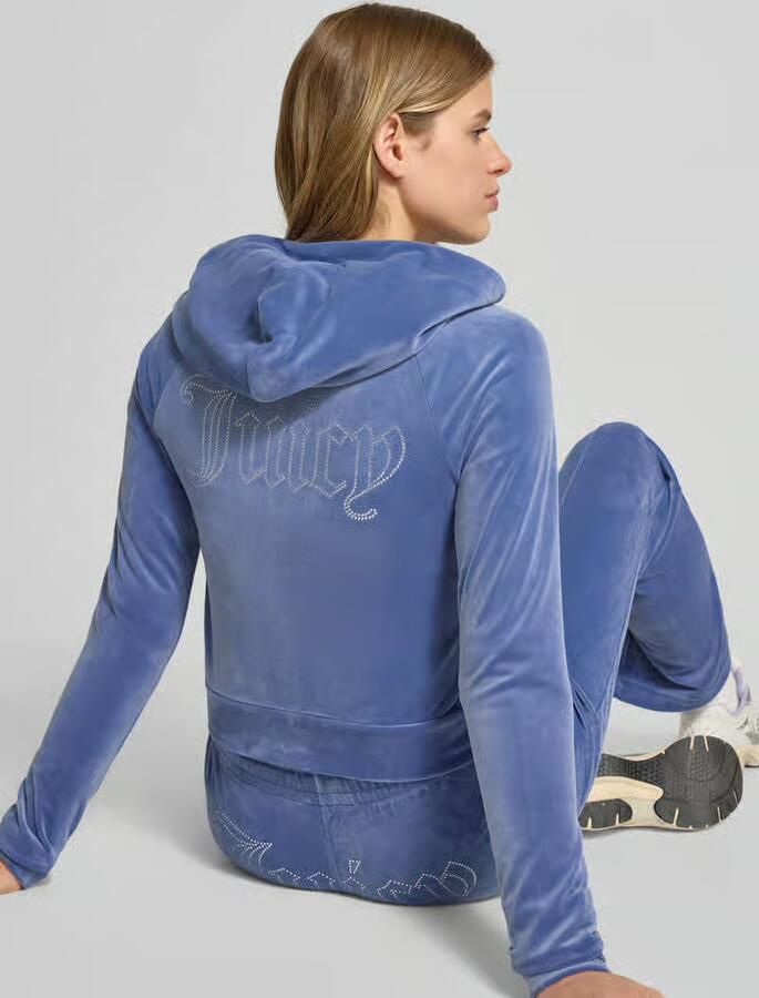 Juicy Couture Sweatjack met capuchon model 'MADISON' - Foto 2
